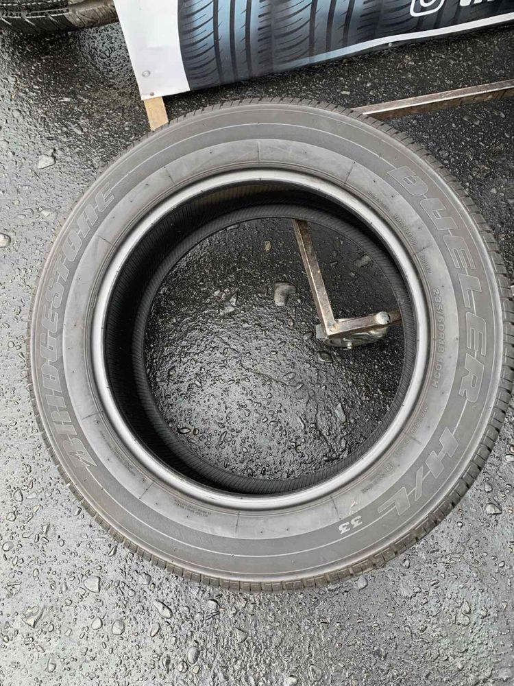 Шини 235/60 R18 Bridgestone 2022/2019  рік 7/6,5 мм 235 60 18