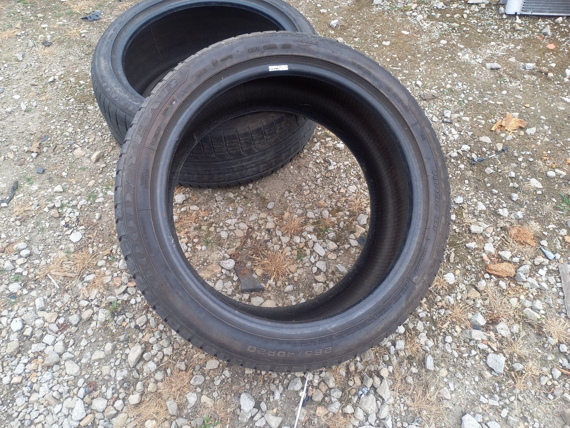 Opony 265/40/20 goodyear Eagle f1 2szt opona