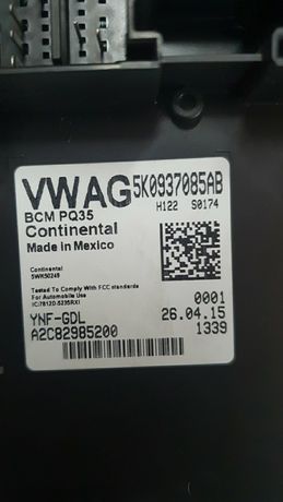 Блок бортової мережі електроніки Volkswagen Passat b7 usa