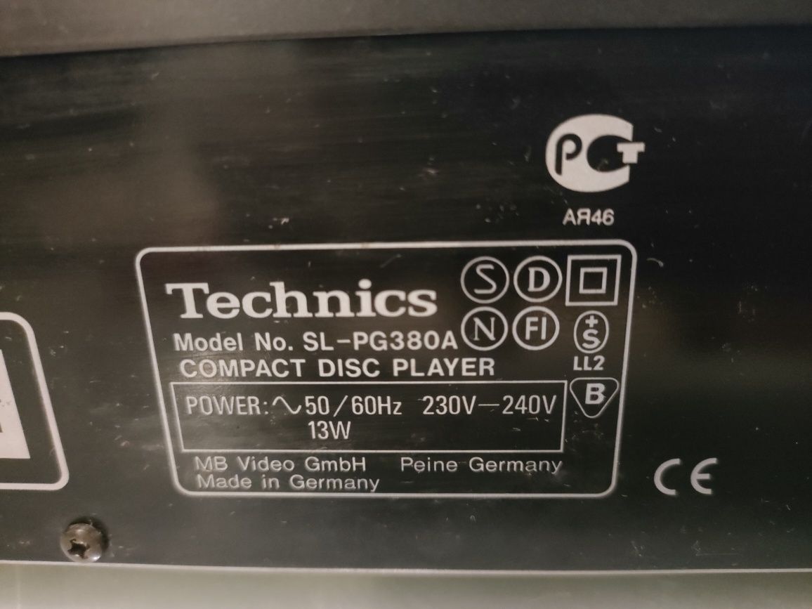 CD Technics sl pg380a sprawny