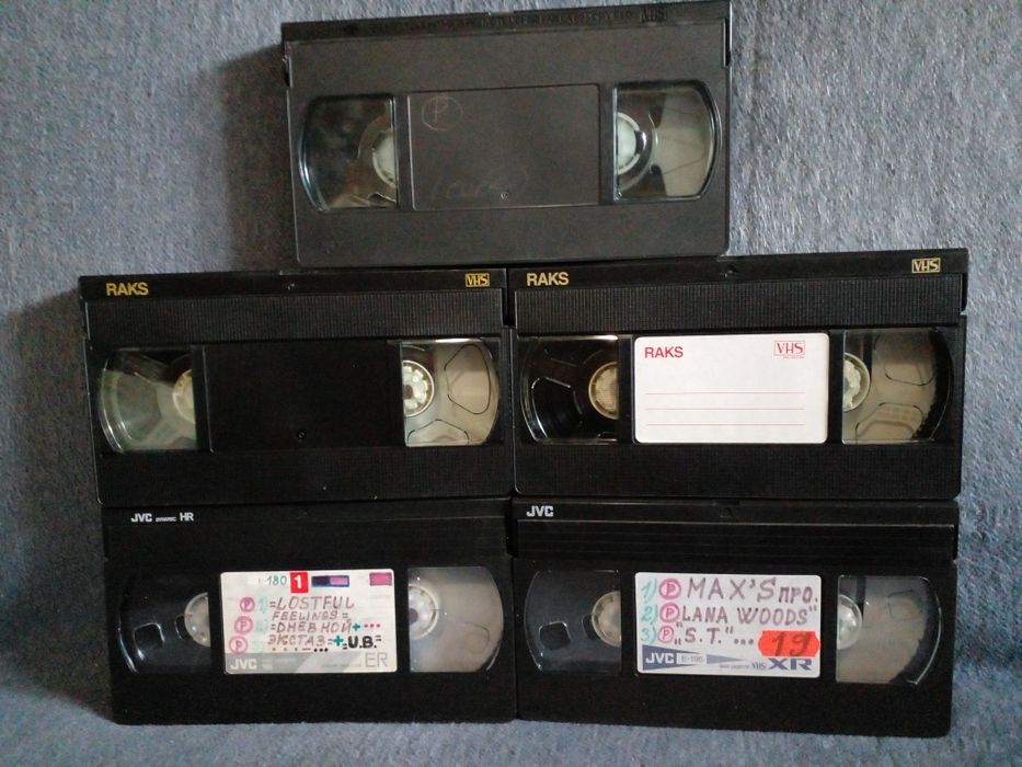 Видеокассеты (коллекция эротики 7шт.)