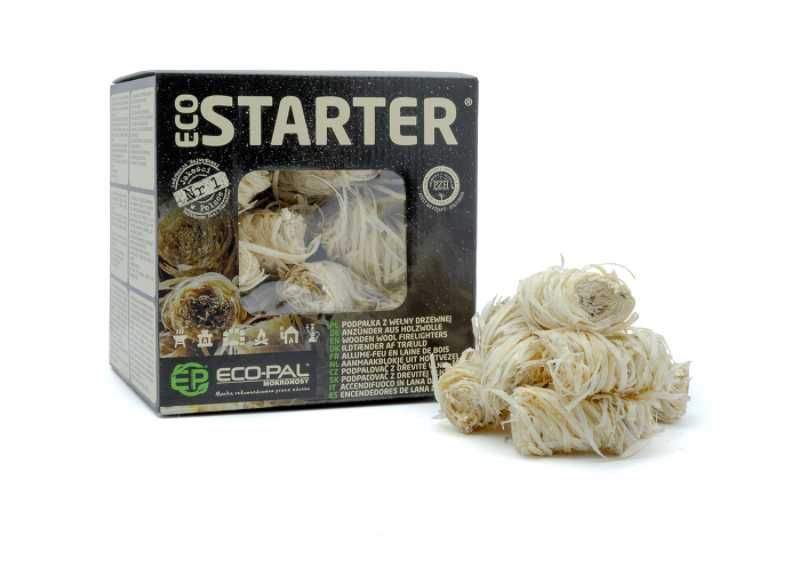 Podpałka ekologiczna Ecostarter - 50 sztuk rozpałka opał