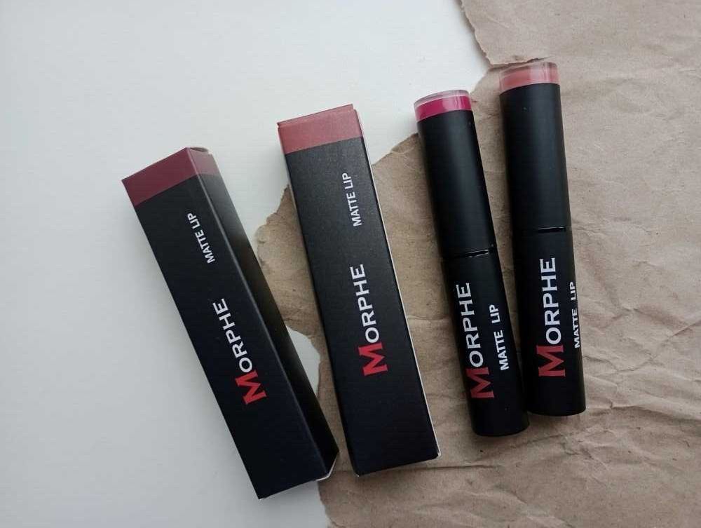 2в1 cтійка матова та рідка помада Morphe Matte Lip, подарунок жінці