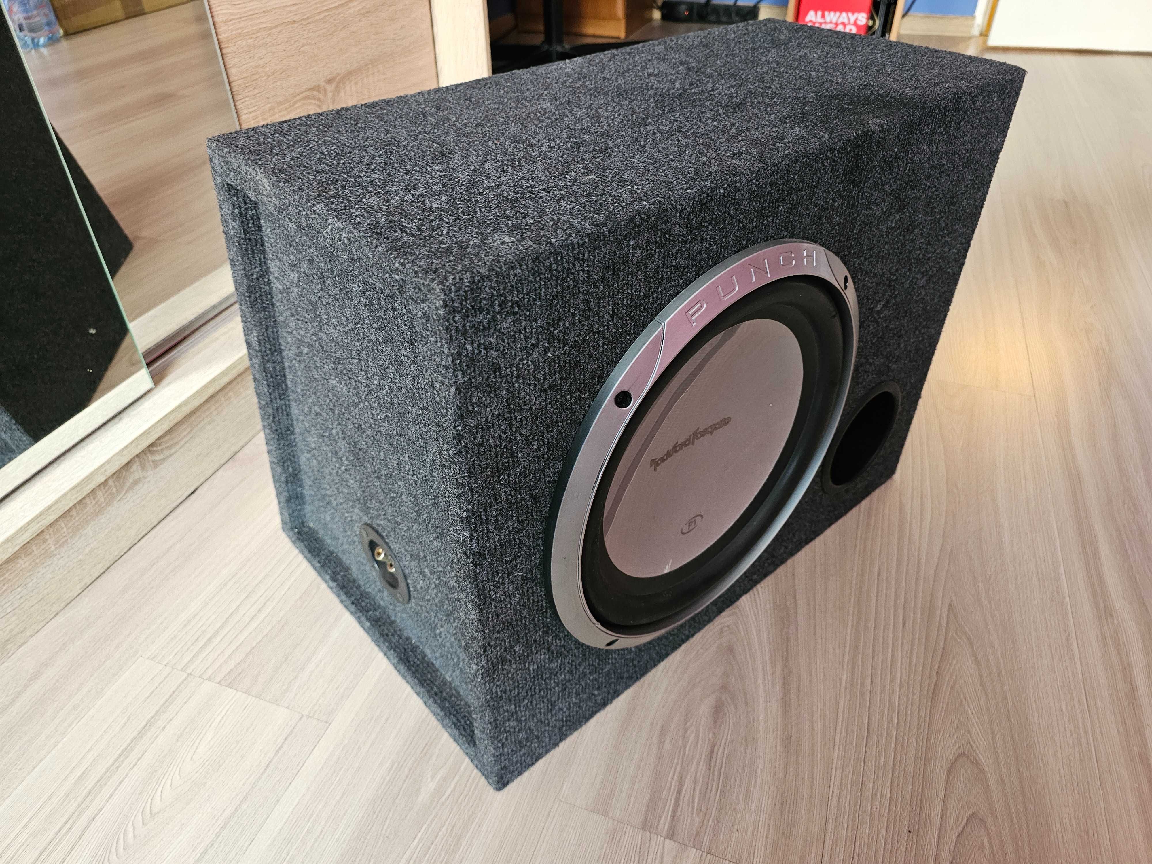 Subwoofer Rockford Fosgate P112S4 30cm Bass Reflex skrzynia tuba