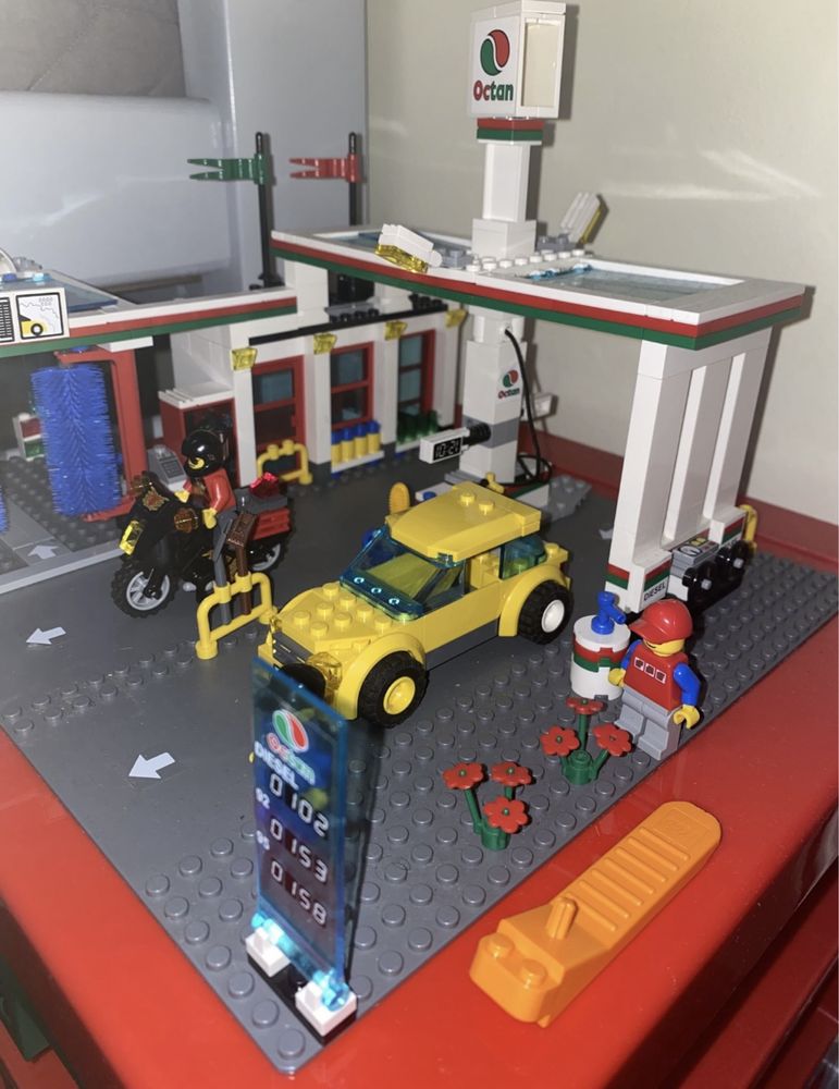 Lego City 7993 Stacja Benzynowa unikat