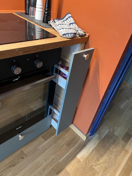 Meble kuchenne zielone 1 rok ikea plus sprzet