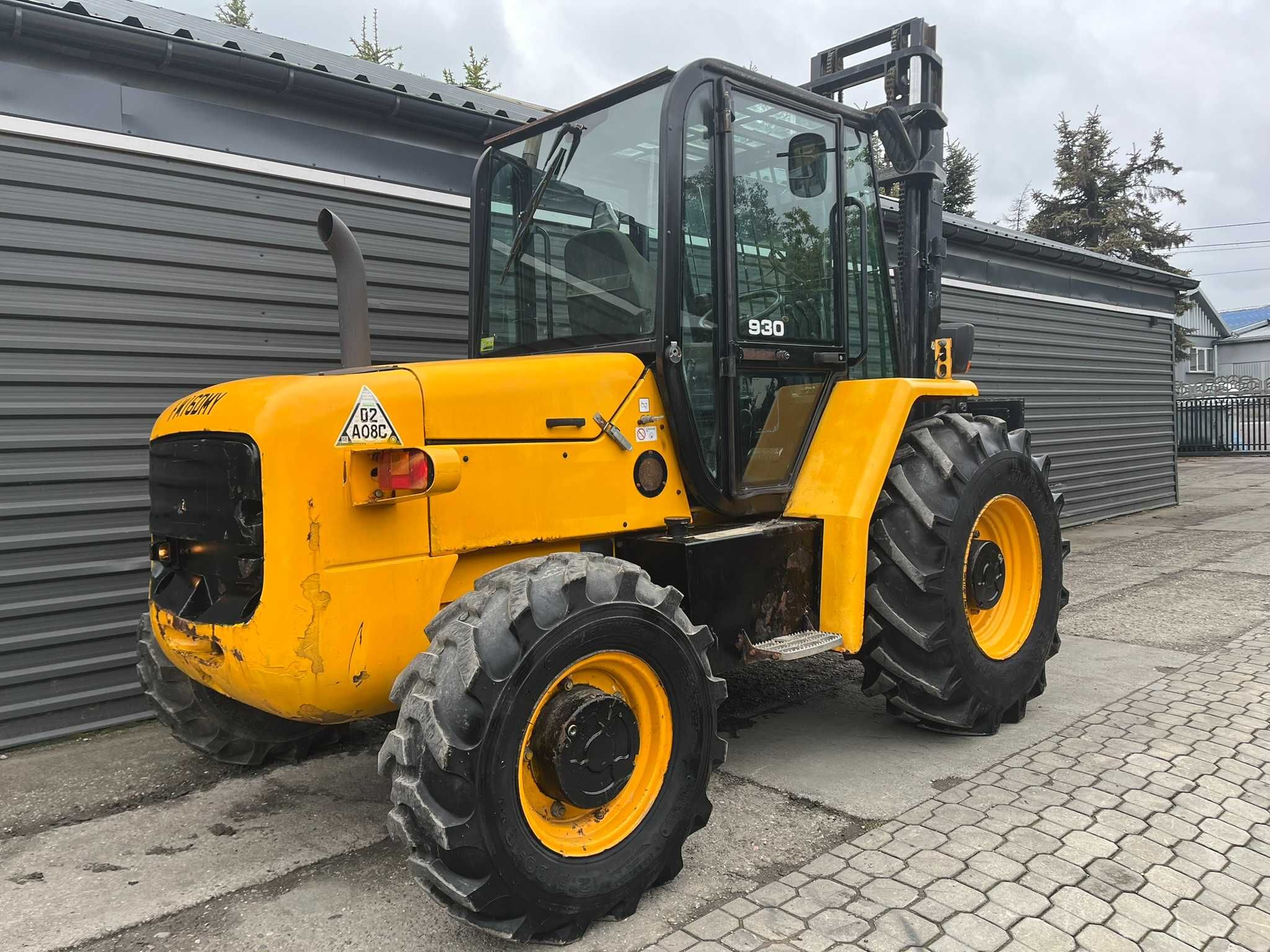 Wózek widłowy terenowy JCB 930-4 4X4 2015