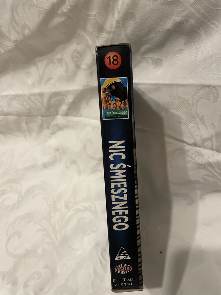 Nic śmiesznego film polski kaseta VHS wideo Pazura