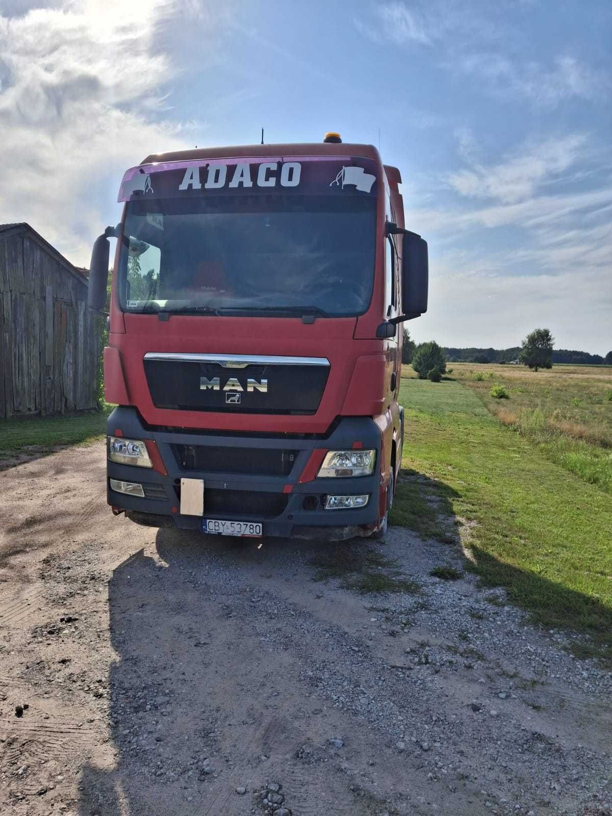 Man tgx hydraulika uszkodzony
