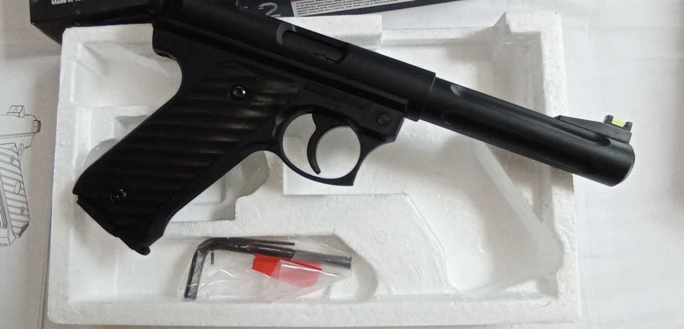 Pistola MK2 CO2 de airsoft Novo Metal