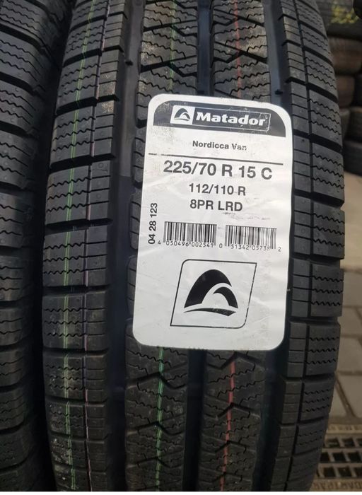 225/70 R15c Matador Nordicca Van Haida  шини нові
Зима Нові