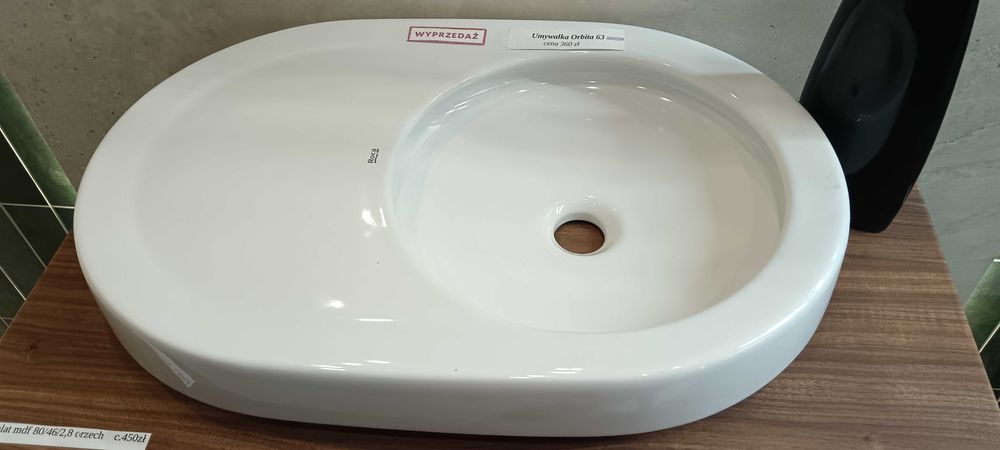 Umywalka nablatowa Orbita Roca