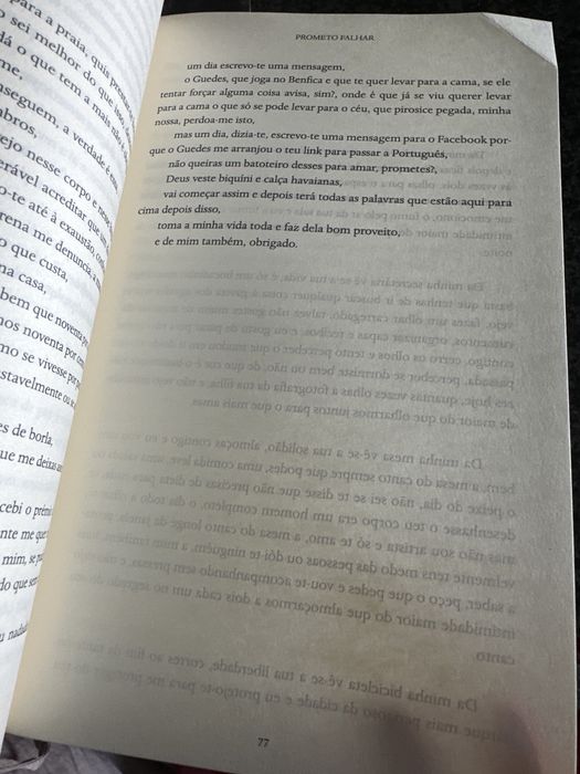 “Prometo Falhar” de Pedro Chagas Freitas