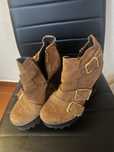 Botas  de salto compensado