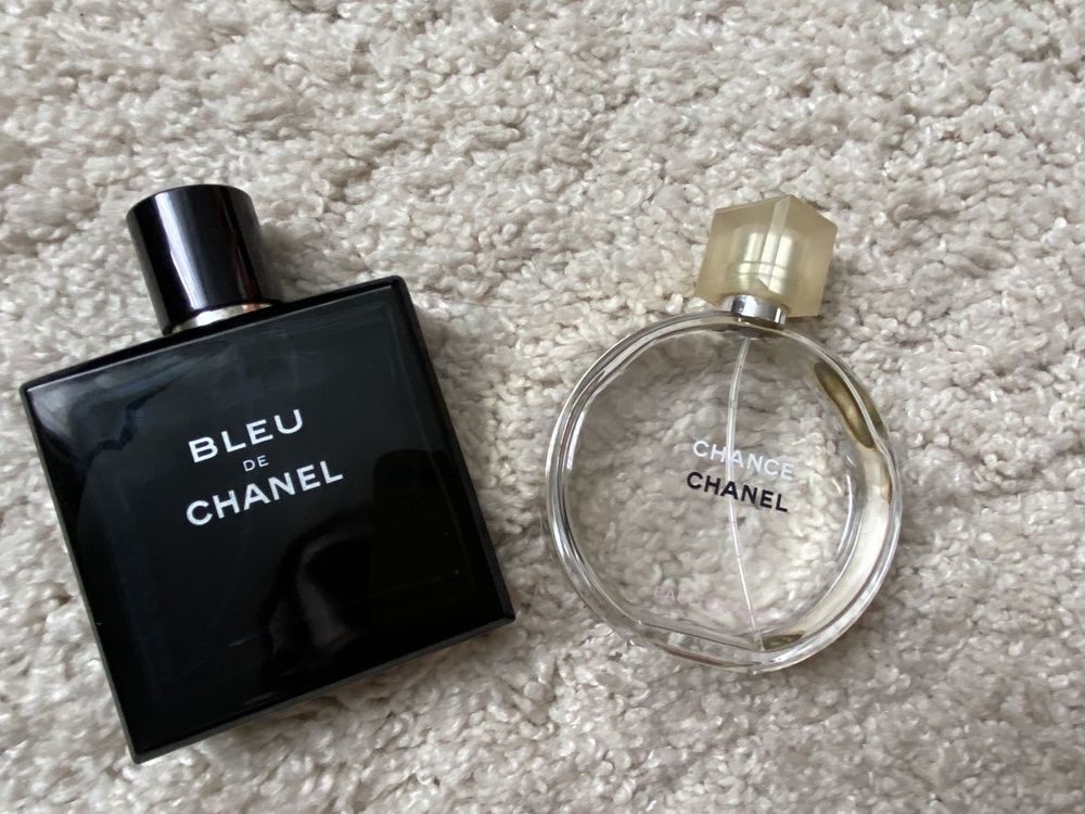 Флакон бутылка Chanel chance bleu