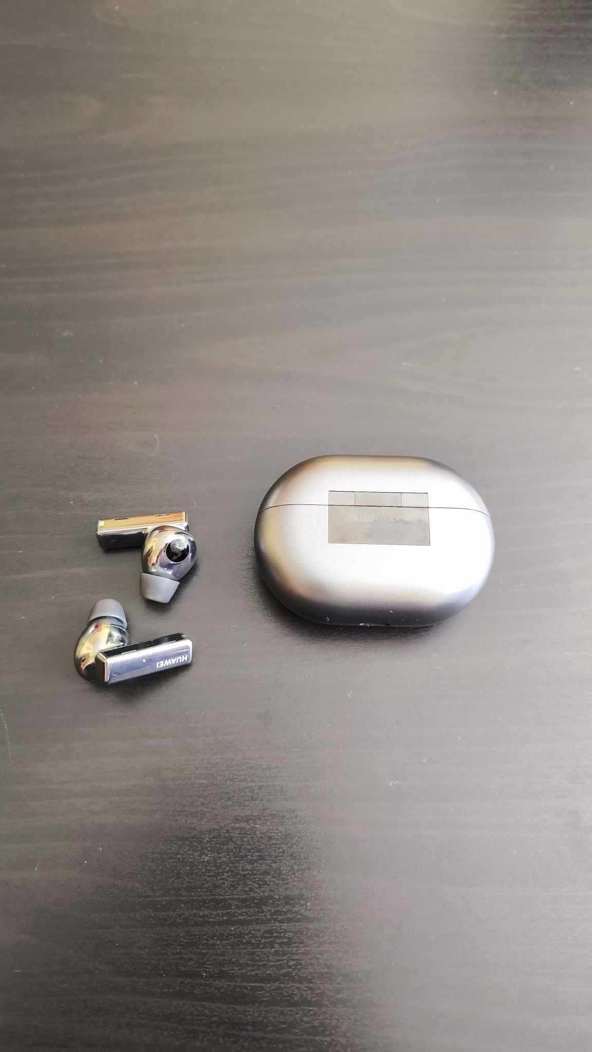Huawei FreeBuds Pro Słuchawki srebrne