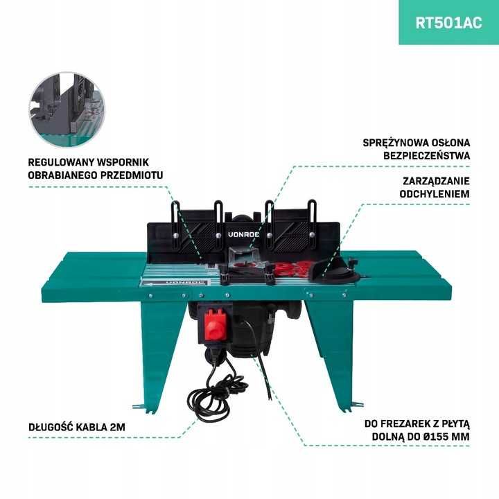 Стіл до фрезера  Vonroc RT501AC/Нідерланди/,новий