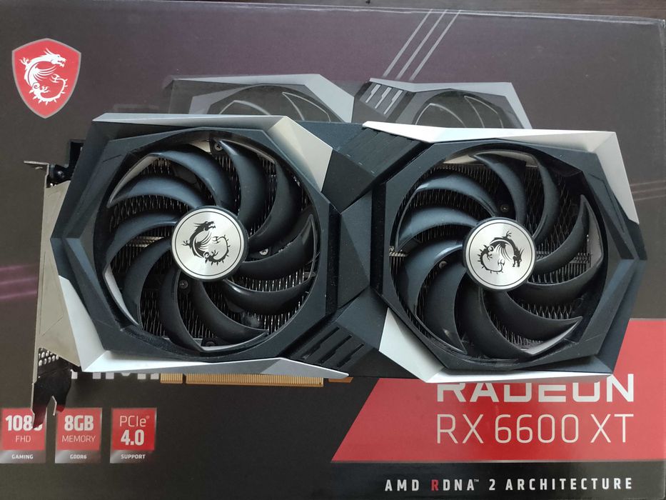 MSI Gaming rx6600xt бв