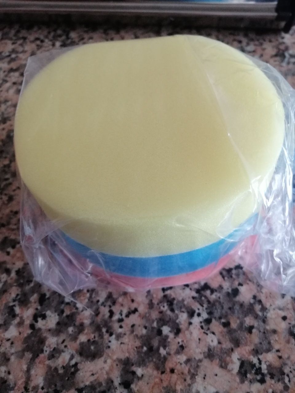 Kit Prato e Esponjas para Polir 5 polegadas