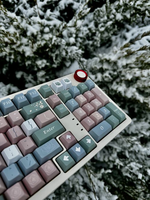 кастомна клавіатура, з духом природи, кастомная клавиатура