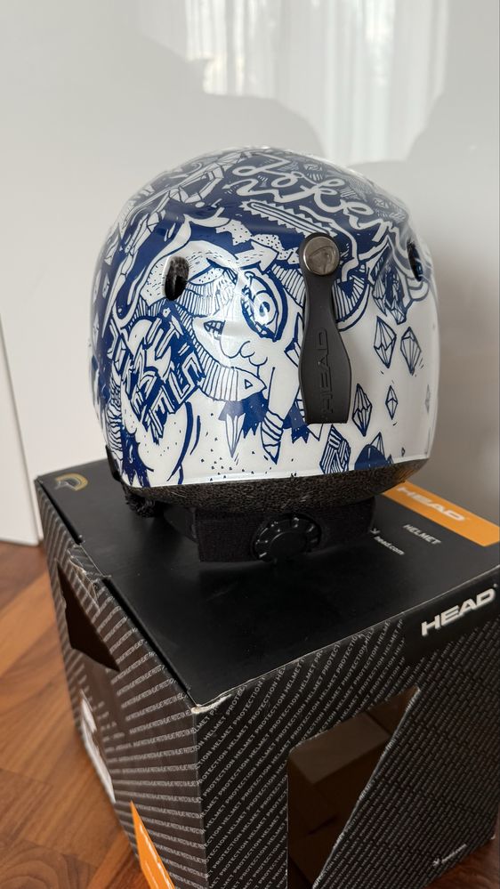 Head Kask narciarski dziecięcy, 53-54cm