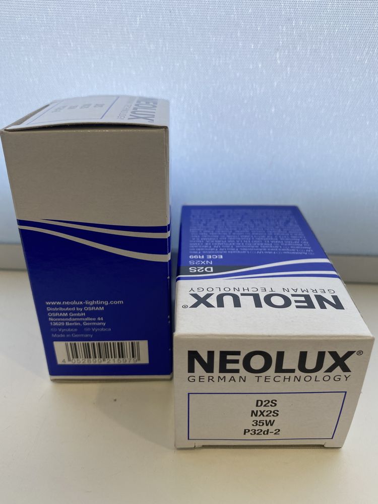 NEOLUX D2S 35w nx2s Ксенонова лампа (Оригінал).