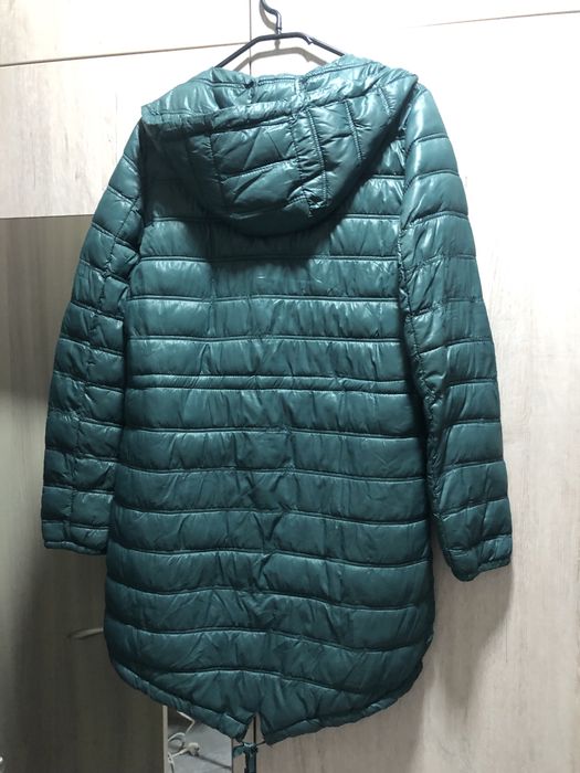 Парка жіночка oodji, розмір 36 смарагдова