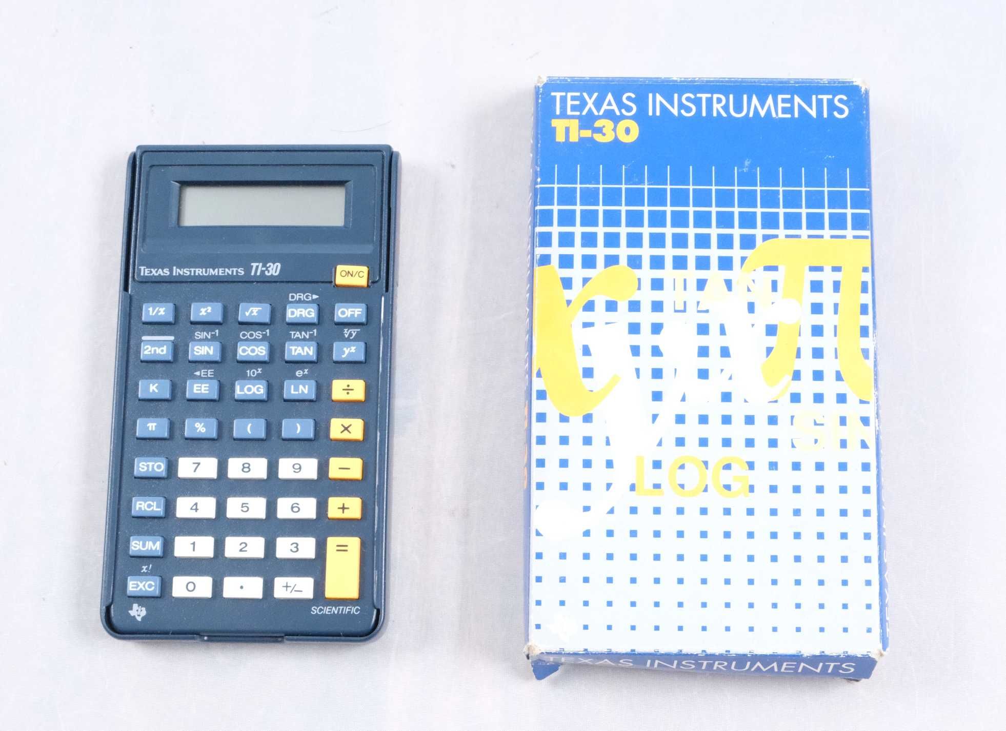 Kalkulator Texas Instruments TI 30 jak nowy