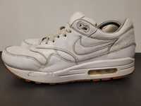 Nike Air Max 1  oryginalne sportowe buty meskie biale ze skory