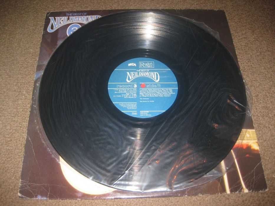 Disco em Vinil LP 33 rpm “The Best Of Neil Diamond”