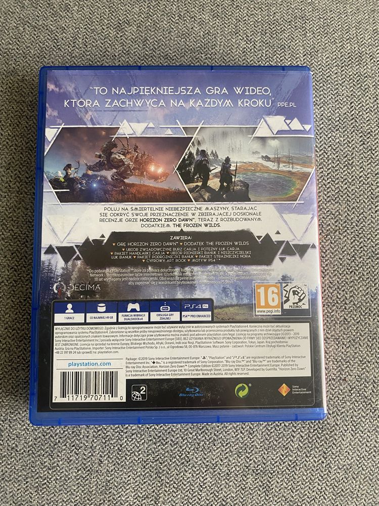 Horizo- zero dawn™ COMPLETE EDITION PS4