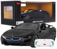 BMW i8 Roadster czarny RASTAR model 1:12 Zdalnie sterowane auto pilot