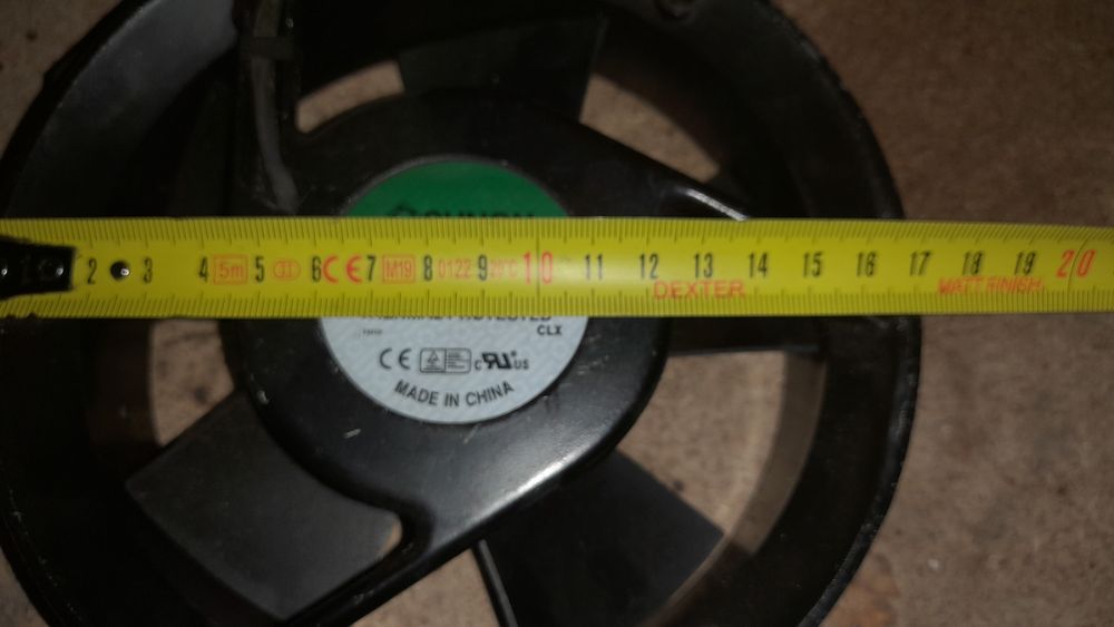 Ventilador/ extrator como novo