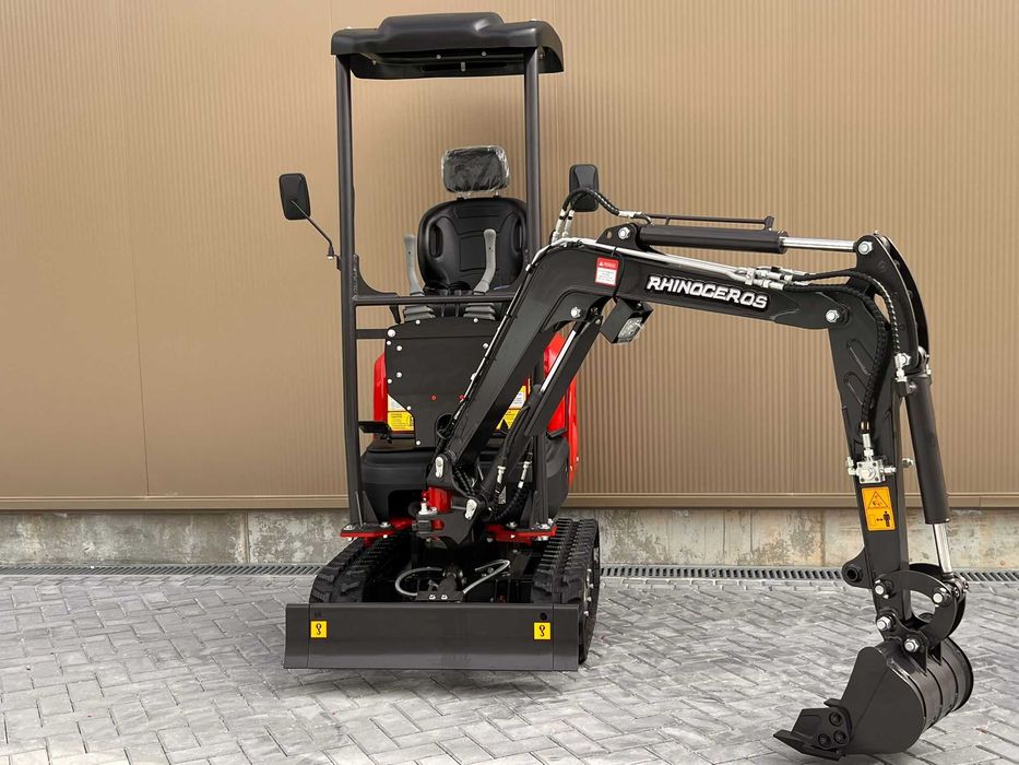 MINI GIRATORIA XN 12.8 RHINOCEROS 1000KG Motor Kubota