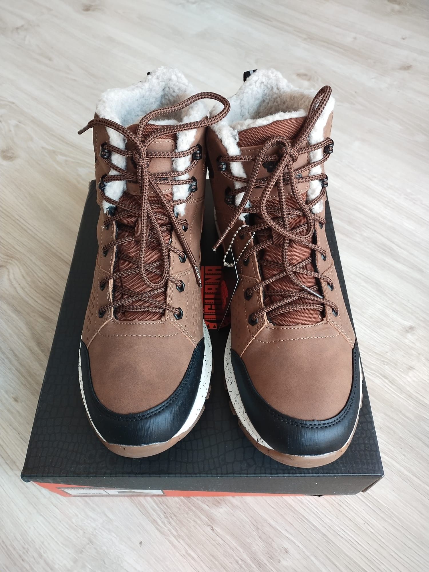 Nowe męskie buty zimowe IGUANA