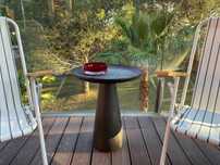 Mesa de apoio antiga em ferro Maisons du Monde