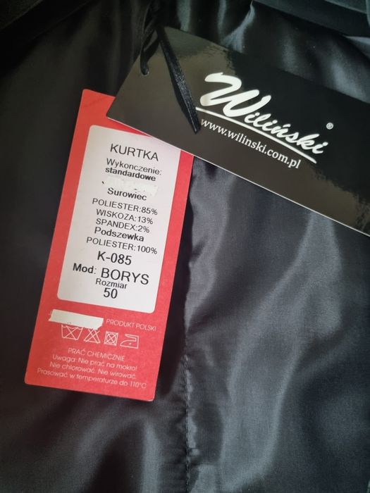 Płaszcz krótki męski