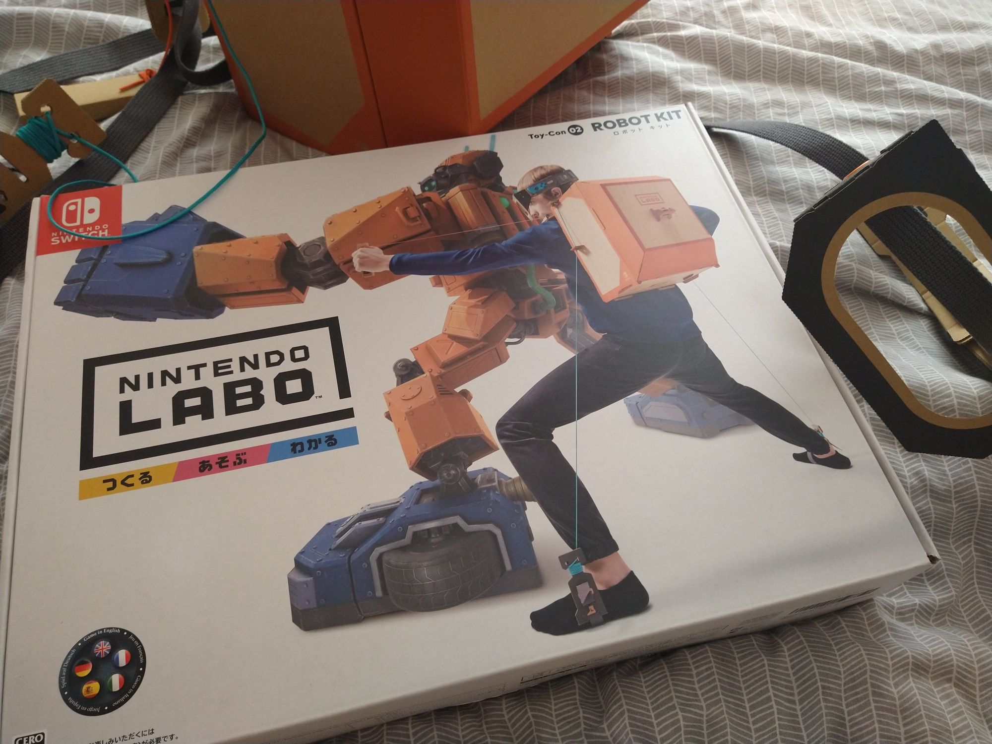 Nintendo labo robot kit