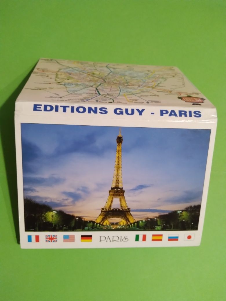 Набір листівок-гармошка 10,6×14,8см види Парижу 18шт.