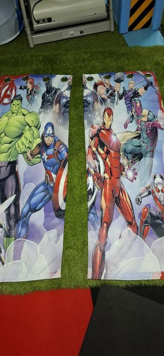 Cortinados da marvel