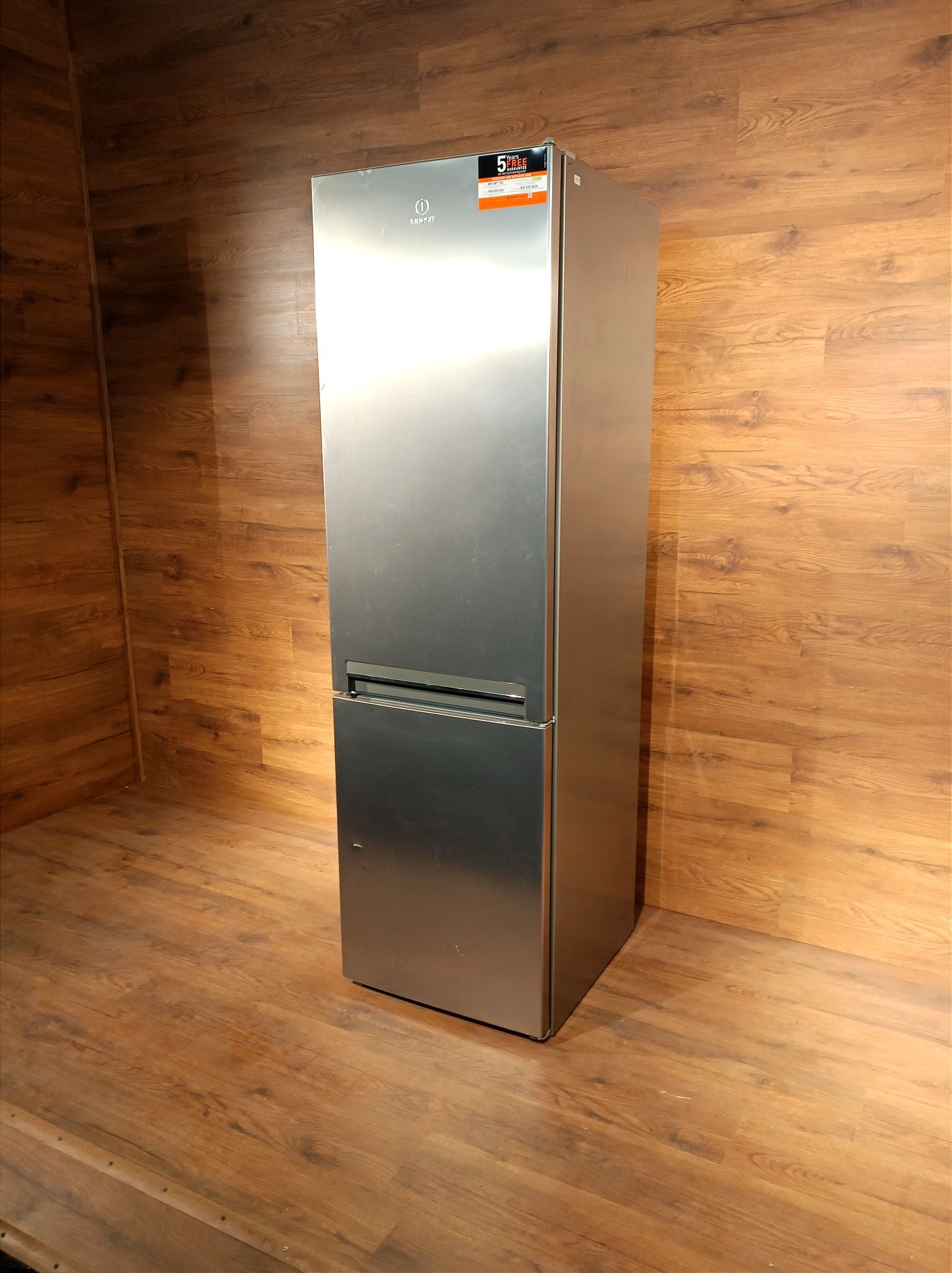 Двокамерний холодильник  Indesit сірий недорогий б/у гарантія доставка