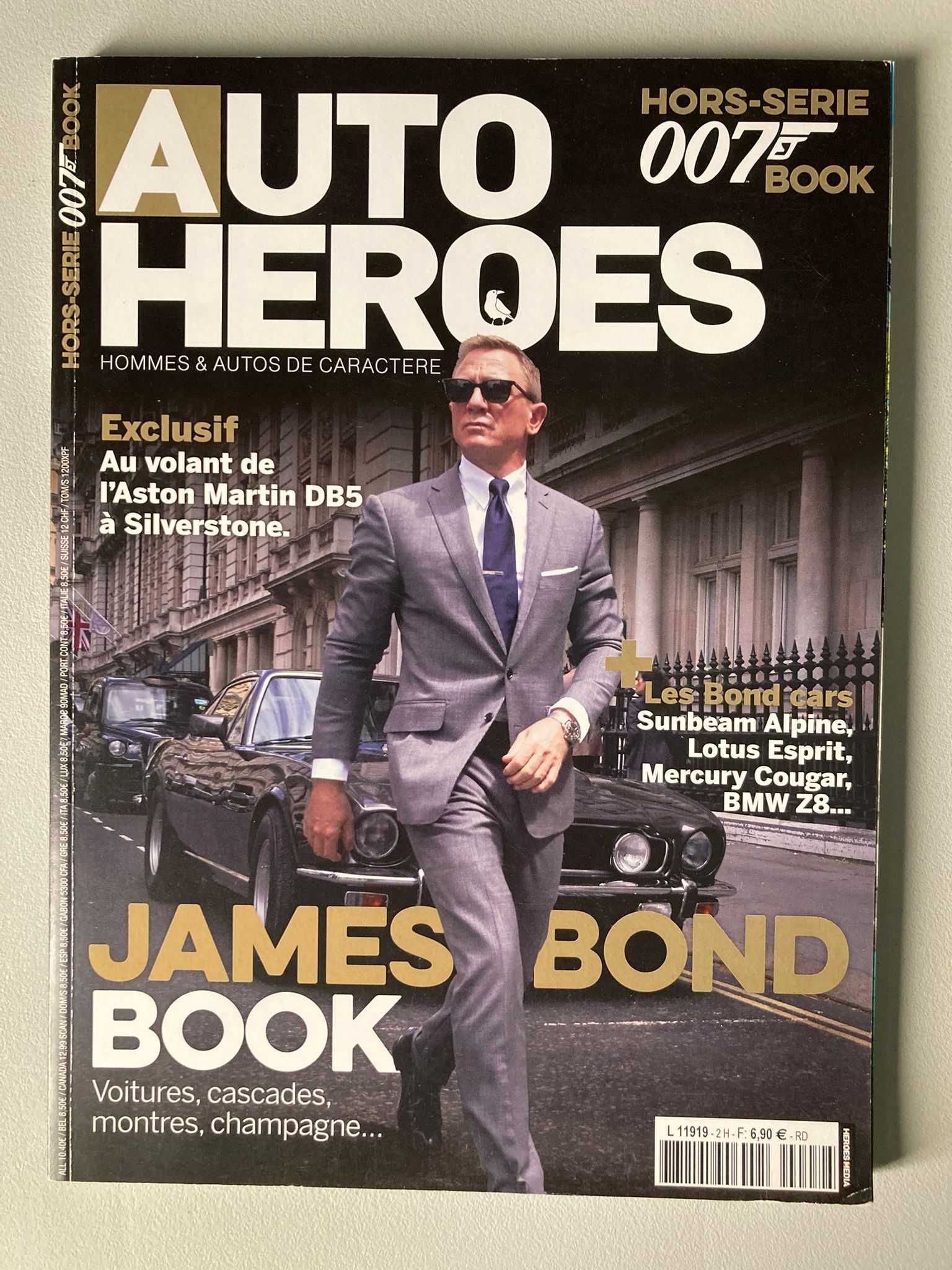Revista Auto Heroes James Bond 007 (em francês)