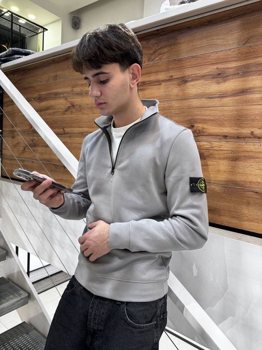 Кофта Світшот Stone Island 1/3 ZIP