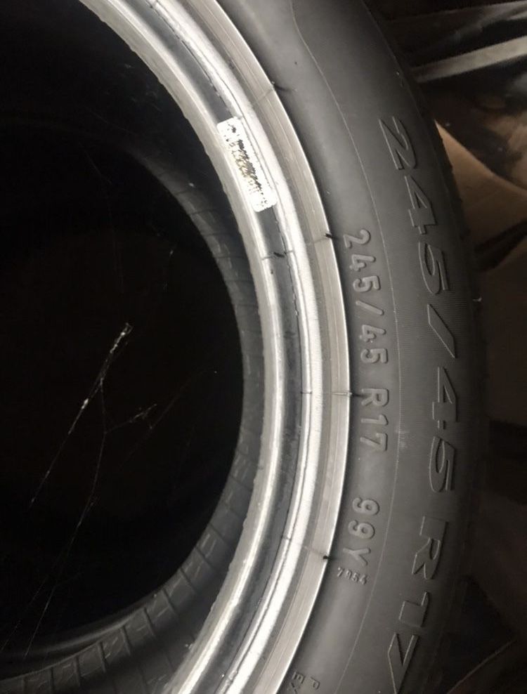 Pneu pirelli 245/45/17