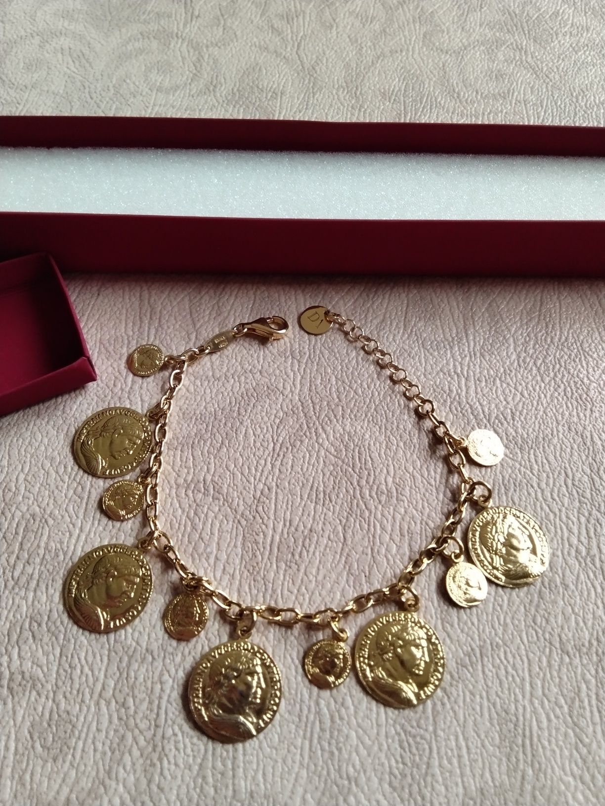 Bransoletka pozłacana Apart Yes W.Kruk Swarovski Boho