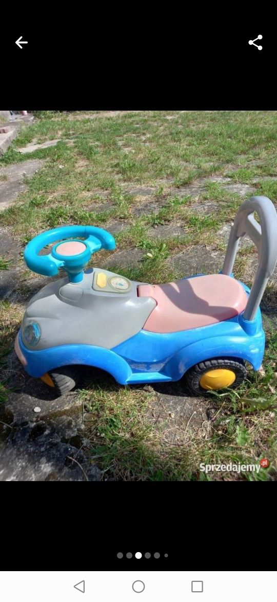 Jeździk samochodzik dla chlopca
