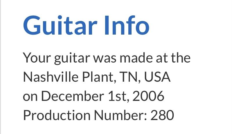Gibson Les Paul BFG 2006
