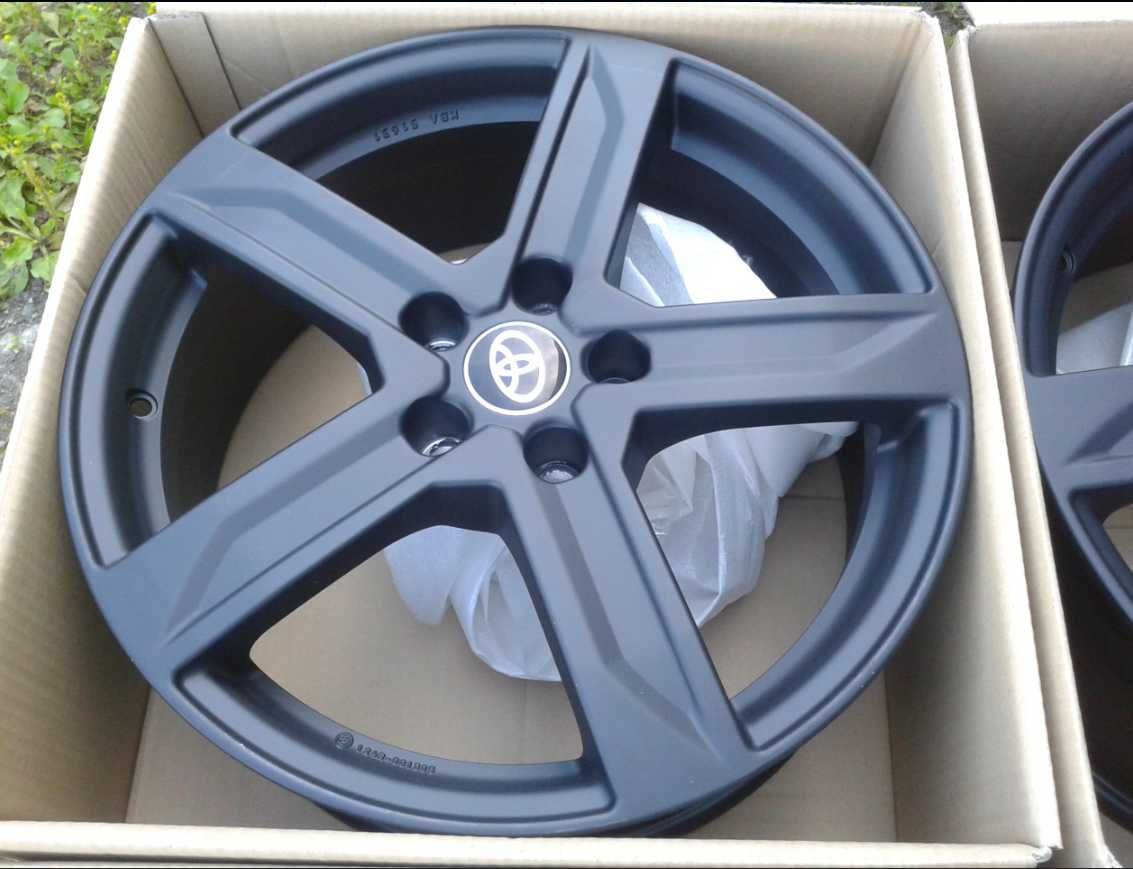 oryginalne felgi nowe r18 toyota auris corolla rav4 rav-4 verso camry