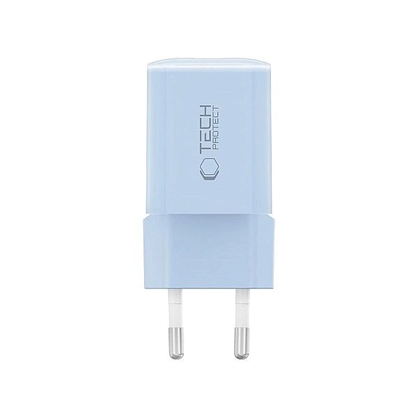 Tech-Protect Ncm33W 2-Port Network Charger Pd33W/Qc3.0 Baby Blue