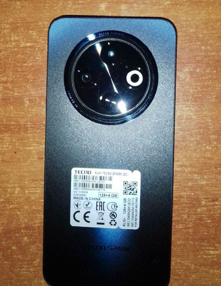 Tecno spark 30c идеальное состояние